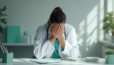 Médico preocupada